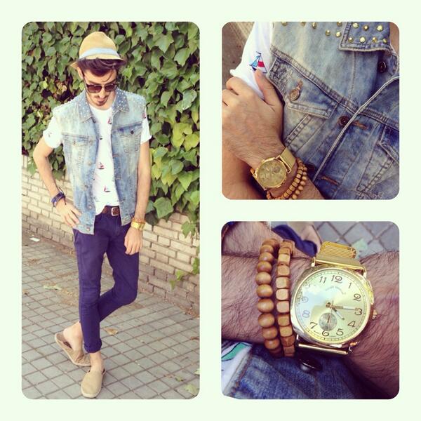 RubnCastellano's tweet photo. Denim Look... #fashion #style #urban #vicbenjewelry http://t.co/dfkR6bVfJN