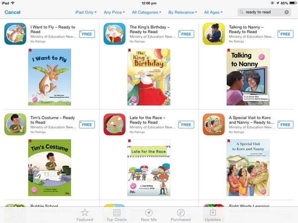 Did you know Ready to Read books were available in in ITunes? #wapa2020