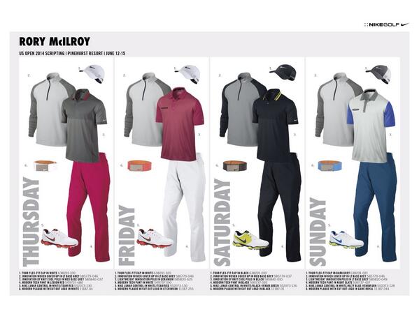 rory mcilroy nike clothing