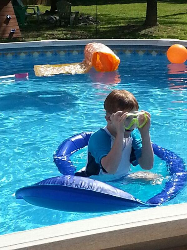 Summer can't come fast enough!  #wearebrysonstrong #leukemiasucks