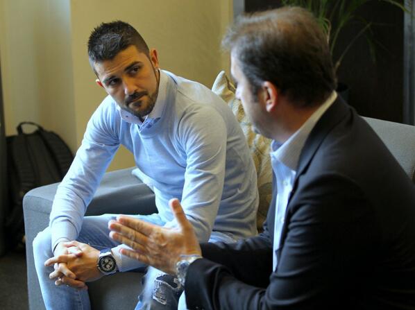 newyorkcityfc's tweet photo. See all the behind the scenes photos from @Guaje7Villa's #NYCFC signing day: http://t.co/iC4IOAda8F #VillatoNYCFC http://t.co/w3qbDHBszD