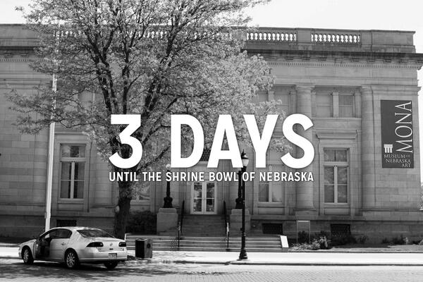 NEShrineBowl's tweet photo. We’re down to just 3 days before the 2014 Shrine Bowl of Nebraska! #ShrineTakesKearney http://t.co/38gyHu3zGC