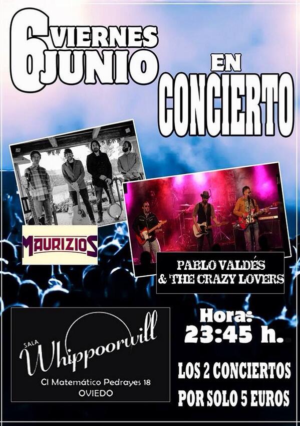 El_Ultimo_Dada's tweet photo. Este viernes en @WhippoorwillO http://t.co/GgmC7i3lJg