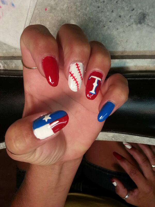 dachterpepper's tweet photo. @Rangers Ready for the game! http://t.co/Z21kDuMJfG