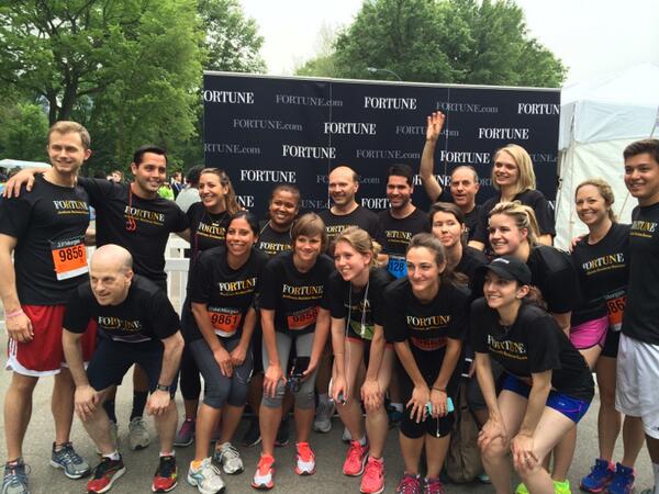 The Fortune crew is ready to run the @JPMorganCC! #JPMCC