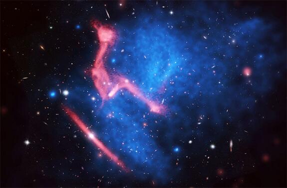 SPACEdotcom's tweet photo. What if four (yes, four!) galactic clusters slammed into one another? http://t.co/JVne4GcmQE http://t.co/3TiG0UuqXJ