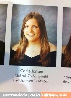 Funny Yearbook Quote (@HahaYearbook) / Twitter Funny Yearbook Quote (@HahaYearbook) / Twitter