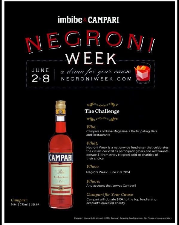 Matteospgh's tweet photo. TOMORROW! HAPPY HOUR!
 $7 Negroni and $3 of each Negroni will be donated to The Cystic Fibrosis Foundation. http://t.co/nOUm2ESfcN