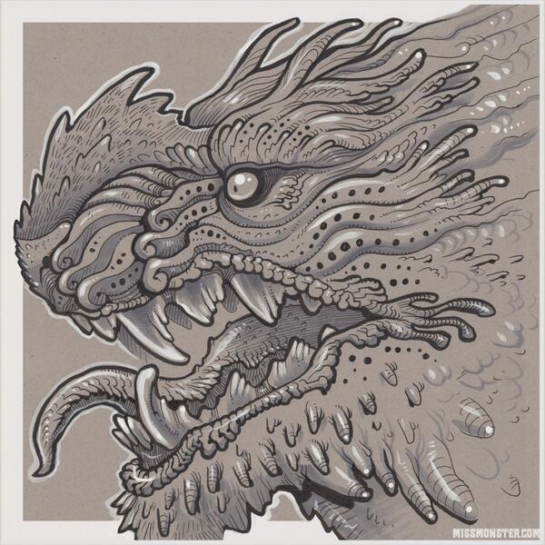 DesignByHumans's tweet photo. New addition to @missmonstermel's DBH store! Check out #SpikeMonster here: http://t.co/mDPZeRDiCe http://t.co/I4JHopKUSc