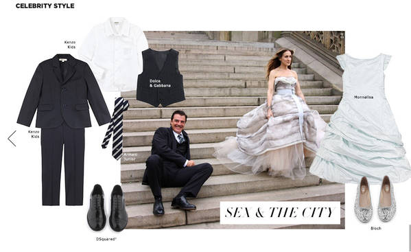 monnalisadotca's tweet photo. Monnalisa featured in Melijoe's "Le Magazine" as the mini me look of Carrie Bradshaw! #monnalisatoronto #melijoe http://t.co/N7pVGnYbBX