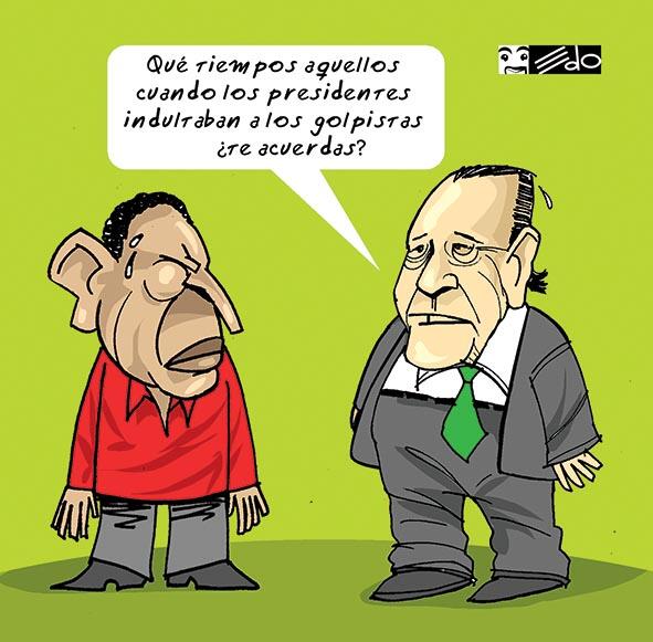 RonaldBale's tweet photo. "@edoilustrado: #Caricatura EDO: Tiempos de indulto http://t.co/lJbASqgztp"