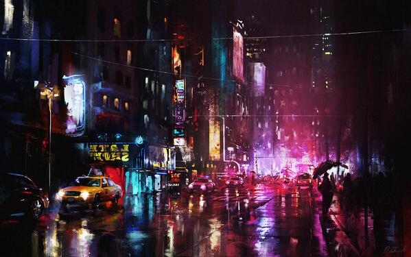 DeviantArt's tweet photo. "I often think the night is more alive &amp; more richly colored than the day." -Vincent Van Gogh http://t.co/KPNgs24Gz7 http://t.co/Jb9YQl1Wdo