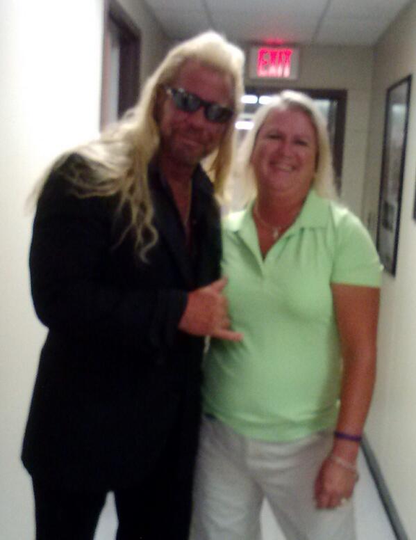 ljleighton's tweet photo. Bounty Hunter at FOX 17 Studio http://t.co/QSocQgDuZh