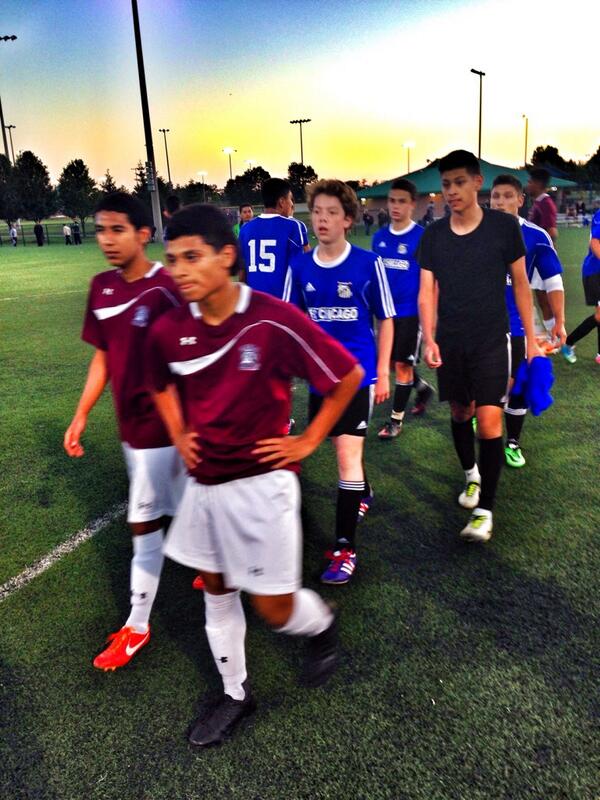 NISLsoccer's tweet image. #NISL #U16CNPL--7:00P F#1--#FCCHICAGO (1) vs @ciceromayasfc (1) for FINAL