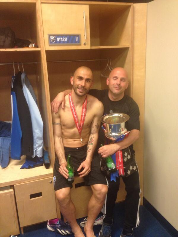 divaio9's tweet photo. Aldo and i With the canadian Cup!!! We are the Champions!! http://t.co/Js8meFTk1U