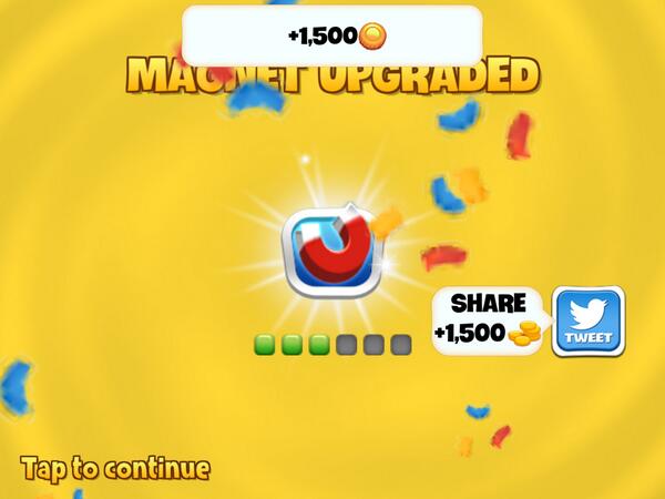 I upgraded MAGNET powerup to level 3 in #SkylineSkaters bit.ly/skylineskaters