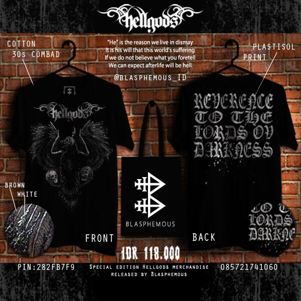 MUST! RT "<a href="/aveclothing/">AVE</a>: Don't miss it buddy , original tees from @hellgodsband ,only available <a href="/blasphemous_ID/">Blasphemous™</a> "