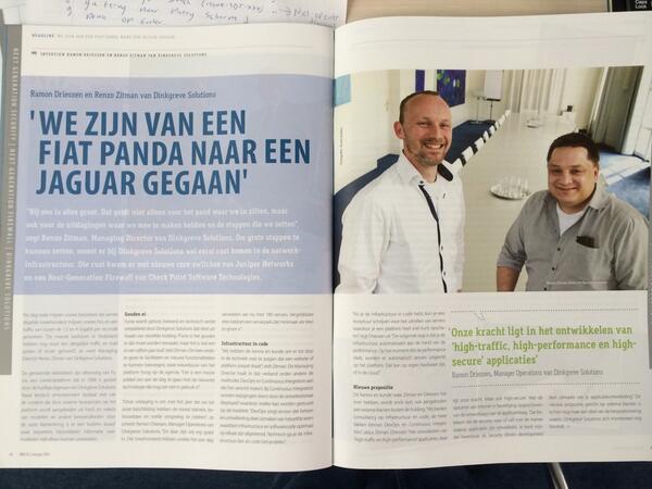 Ja ja, daar staan ze dan: onze #CEO en #ManagerOfOperations in <a href="/MotivNL/">Motiv, an Atos company</a>
