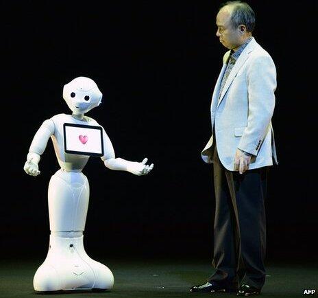 tokyoreporter's tweet image. Softbank unveils 'human-like' robot Pepper bbc.com/news/technolog…