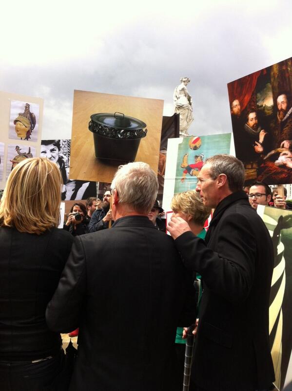 IsabelleWillems's tweet photo. #wateraandelippen het FoMu op de betoging in Brussel http://t.co/KyWZyct9K7