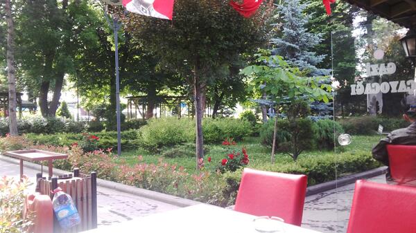 Guzel bir park sabahi Havzam