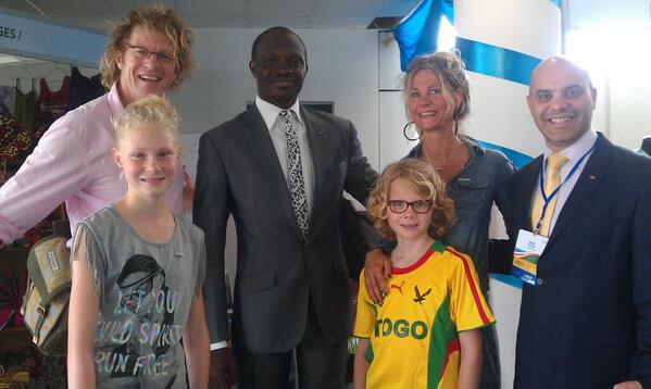 Welcome! “<a href="/MungaiNfi/">Mungai NFI</a>: <a href="/desireemurk/">Désirée Murk</a> good seeing you again in #lomé with Bert and kids. Where is our next rendez-vous? ”