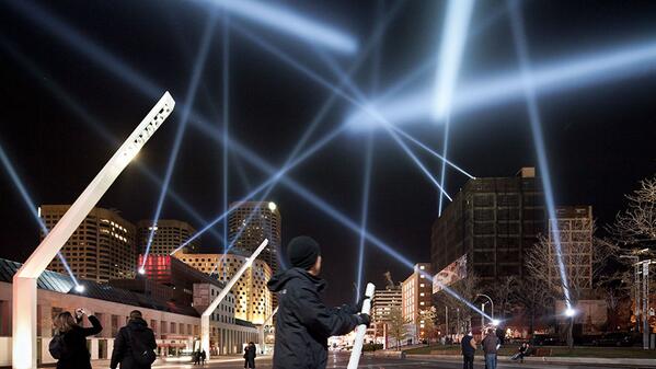 BecFitzgibbon's tweet photo. Disco in the sky coming to Hobart for @dark_mofo http://t.co/vJLzrLw0zm via @annabel_ross @smharts http://t.co/JjFjd6xC8n