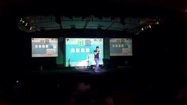 LSPRHousing's tweet photo. Perfomance dr 'Katon Bagaskara' membuat acara makin seru^^ #LSPRHousing http://t.co/jB9JJ8QeEW