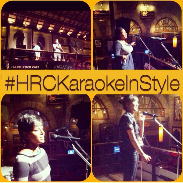 Artistivity's tweet image. #tbt from the superstars of last night. #KaraokeInStyle every wednesday at @HRCIndia