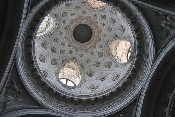 AsocPromoCultur's tweet image. Buenos días! #conocemassobre El interior del palacio.Hoy las plantas inferiores #PalacioDeBoadilla @amigospalacio