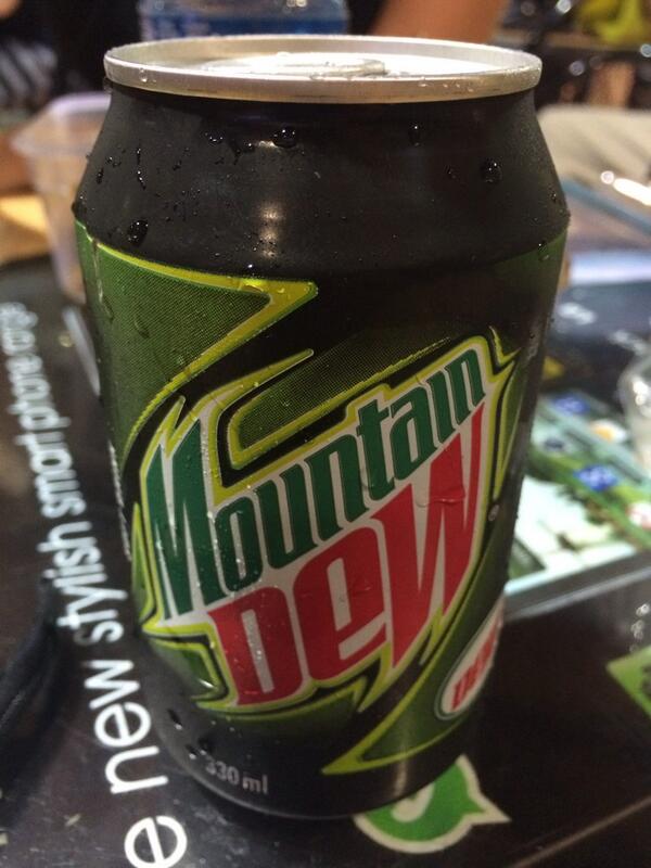 Free #mountaindew , it's not diet but I'm still feeling like Lana del Rey