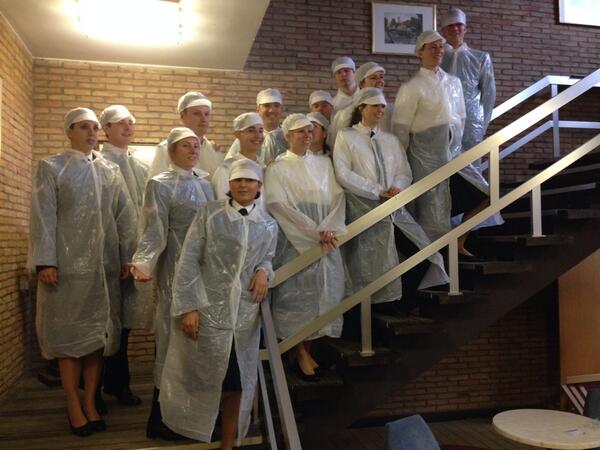 CCSPCATERING's tweet photo. #ABL2 op Safari in Brugge! Hier staat onze toekomst! http://t.co/1EOZu8g9nv