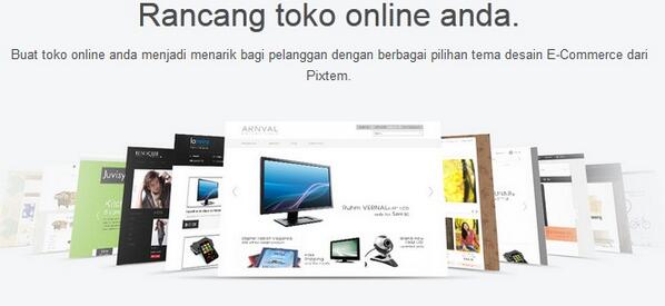 Pixtem's tweet image. Tampilan desain situs yang profesional bisa membuat tokomu terlihat kredibel di mata pelanggan #instantwebsite