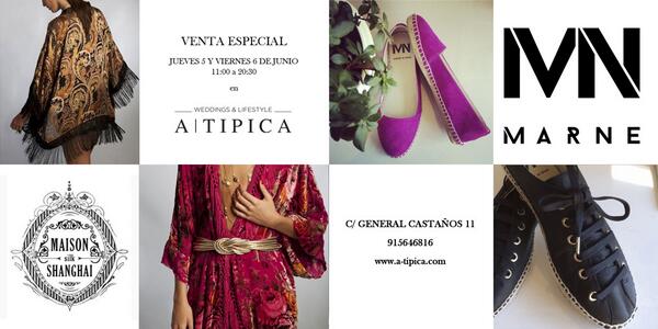 Hoy y manana venta especial de los Kimonos de Maison Shanghai y los zapatos MARNE... Espectaculares...