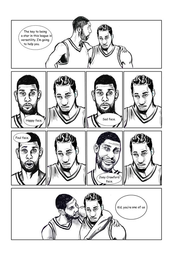 GVazquezNY's tweet photo. Kawhi, el cefalópodo
http://t.co/K7TKcf4uMB  | http://t.co/zYqiA71dnA