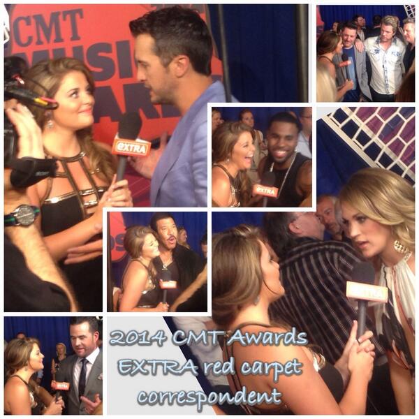 CUnews4Fans's tweet photo. RT @Lauren_Alaina: Had such a great time on the @cmt awards red carpet for @extratv. Tune in tonight! (: http://t.co/A0UYEGOy8D