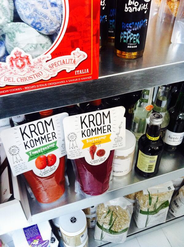 Hmmm... Soepjes van <a href="/Krommunity/">Kromkommer</a> bij @FoodWeLoveBox #StartupTourXXL #rood