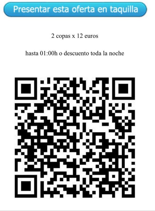 _FiestaMadrid_'s tweet photo. AKUA
Gratis hasta la 01:00 o 2x12€ Después de la 01:00 descuento con código ROBERTO GONZÁLEZ http://t.co/t8ZeTPnxke