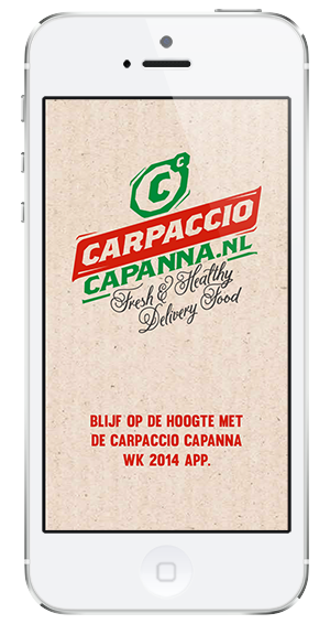 De Carpaccio Capanna WK 2014 APP is live!