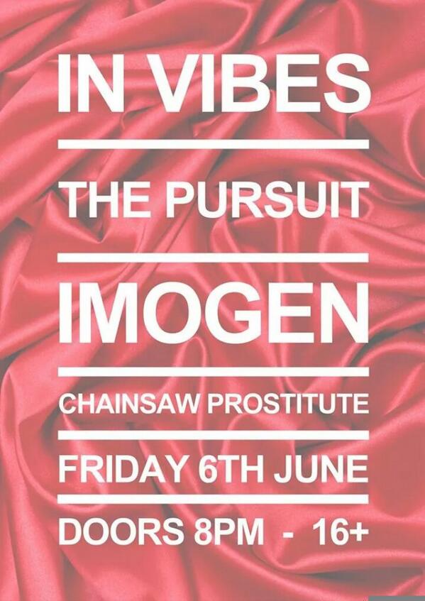 PursuitOfficial's tweet photo. Were playing @INDEPENDENT_SR1 tomorrow night. Doors at 8pm, on at around 10pm. Get down! http://t.co/FYPULxmSvW