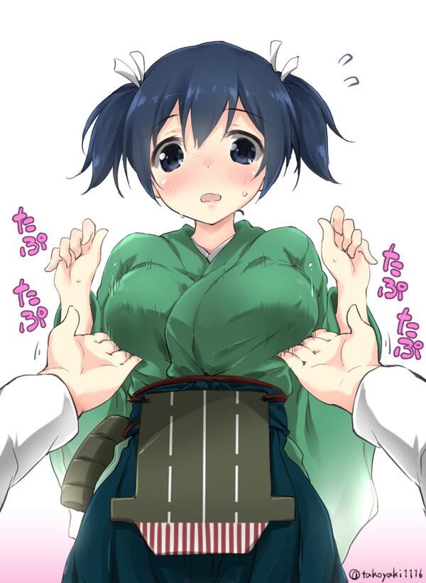 たこやきよし すみません あまり艦を揺らされますと 艦これ版深夜の真剣お絵描き60分一本勝負 蒼龍 Http T Co Lgs721fhhw