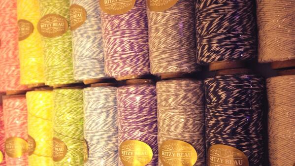 RitzyBeau's tweet photo. Lovely bakers twine range... http://t.co/Uyea519SVI