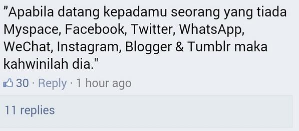 alharir's tweet photo. Terjumpa nasihat utk org bujang dlm zaman it. Hahahaha http://t.co/mpW1cLYy3k