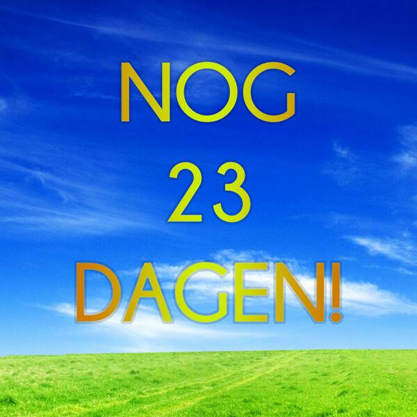 Wij beginnen alvast met tellen! #zomertoer
