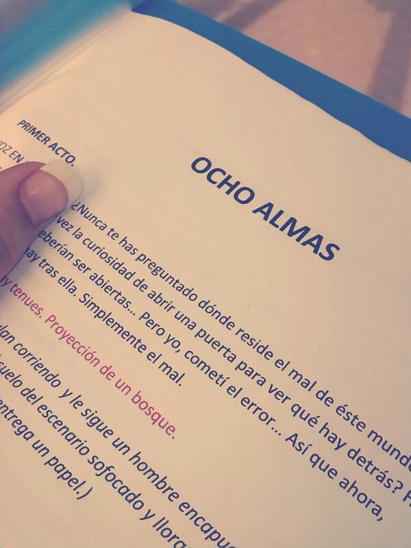 andreaabiot's tweet photo. Fin de recuperaciones y ahora lo mejor. 
Tarde llenita de ensayos con los mejores. #Ochoalmas Go http://t.co/mYNzDH3g7W