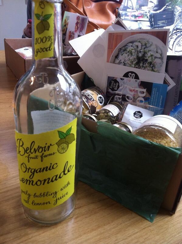 Helemaal verzorgd en mooi verhaal van @FoodWeLoveBox #StartupTourXXL