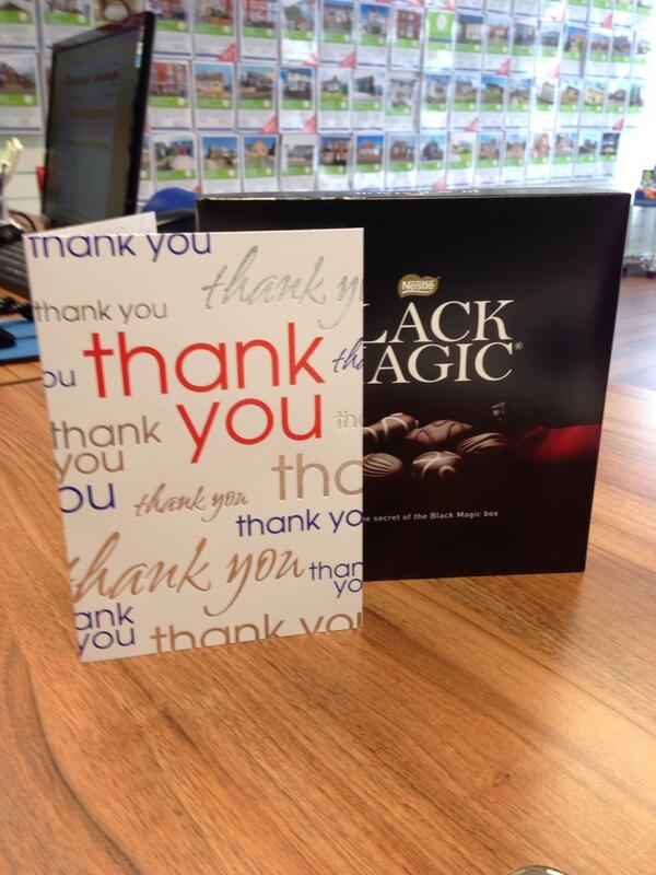 goodwinfox's tweet photo. We love selling houses!
Another thank you from a happy vendor!
Call to arrange your free valuation#sellingselling http://t.co/S9YXAFMamE
