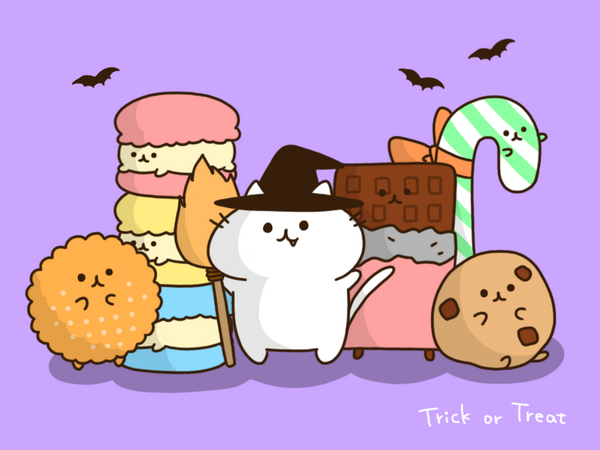 ほんと癒される ゆるかわいいイラスト Trick Or Treat しょちゅうゆるかわいい変な絵をツイートしています W Http T Co Zzekacuklc