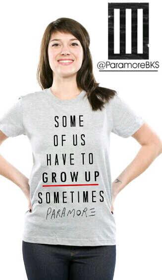 paramoreBKS's tweet photo. Open PO Tees Grow up | IDR 95K | Size : S,M,L,XL bagi yang berminat bisa sms ke 08881607159 yuu monggo diorder~ http://t.co/p9ikCALF87