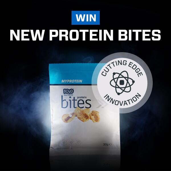 Myprotein's tweet photo. RT COMP TIME! 

Win some brand new @MyproteinUK Protein Bites.
 
Winners will be announced at 3 http://t.co/zNaQFFiItq